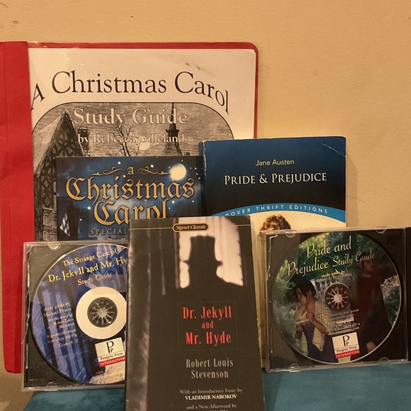 Classic Literature Study Guides and Audiobooks Set - Picture 1 of 1